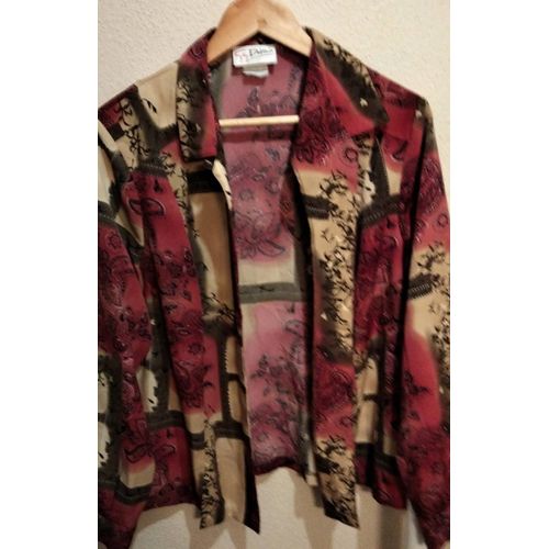 Jolie Chemise Femme Multicolore - Taille 46-48