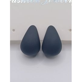 Boucles D'Oreilles Noir ,Gouttes