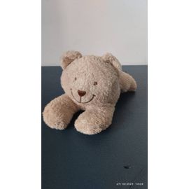 A1/ petit doudou ours allongé Tex