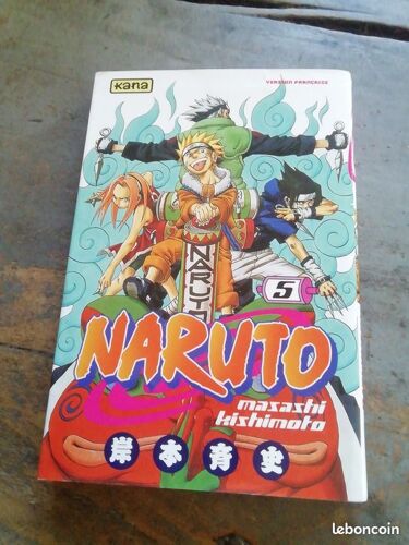Manga Naruto 5 Masashi Kishimoto Édition Kana 2020