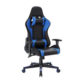Chaise de Gaming/Bureau HOMEMIYN - Design Ergonomique, Style Racing, RGB et Haut-Parleurs Intégrés