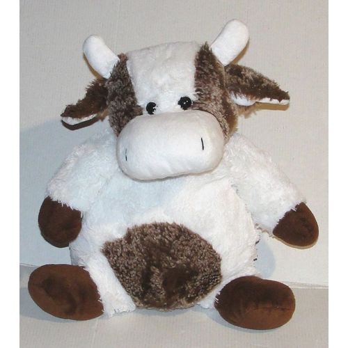 peluche vache rodadou 30 cm doudou roda