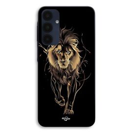 Coque Pour Samsung Galaxy A25 Lion marche de l'âme avec aura Maniacase