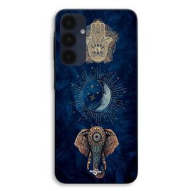 Coque Pour Samsung Galaxy A25 Hamsa et Ganesha Vision spirituel Maniacase