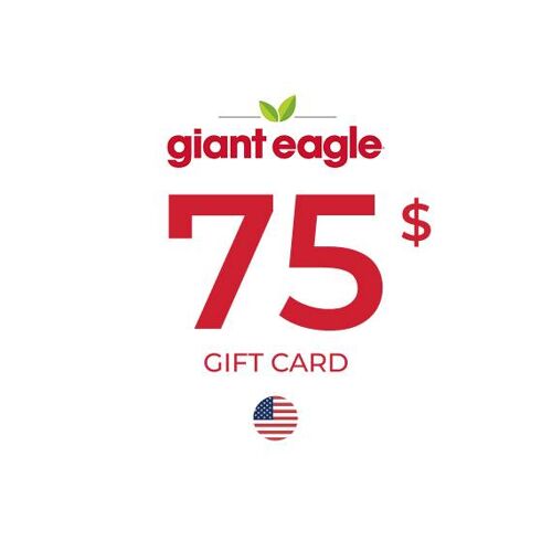 Giant Eagle Gift Card 75 USD Key - UNITED STATES