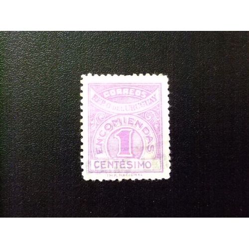 109 Uruguay 1929 1930 / Sello Para Colis Postales / Yvert 41 Fu
