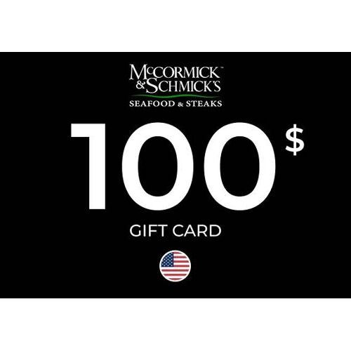 McCormick & Schmick's Gift Card 100 USD Key - UNITED STATES