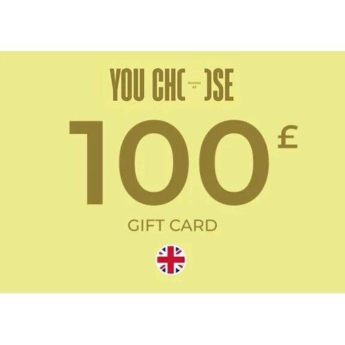 YouChoose Experiences Digital Gift Card 100 GBP Key - UNITED KINGDOM