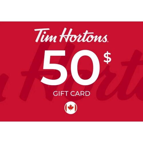 Tim Horton's Gift Card 50 CAD Key - CANADA