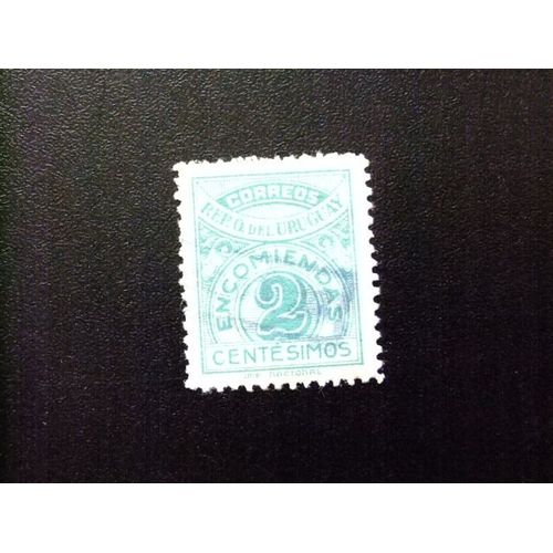 109 Uruguay 1942 1944 / Sello Para Colis Postales - Encomienda / Yvert 52 Fu