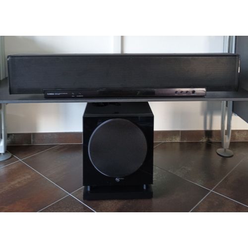 Home cinéma Yamaha YSP-4000 avec ampli audio pro subwoofer
