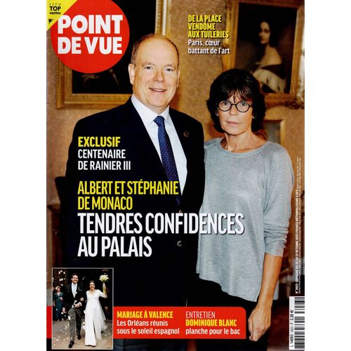 Point De Vue N°3923 25 Oct 2023 Albert Et Stephanie De Monaco