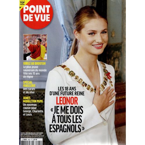 Point De Vue N°3925 8 Nov 2023 Une Future Reine Leonor