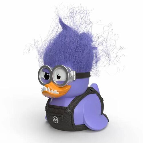 Numskull - Best of TUBBZ Boîte Canard de bain - Minions - Minion Mauve "Méchant" - 9cm