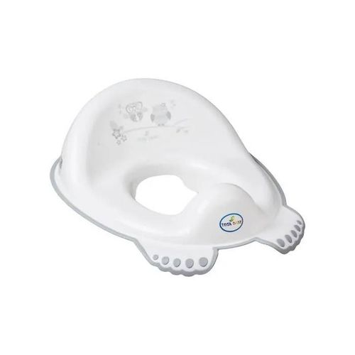Potty D'apprentissage Antidérapant Pour Bébé Et Enfant - Tegababy - Motif Hibou Intelligent Blanc