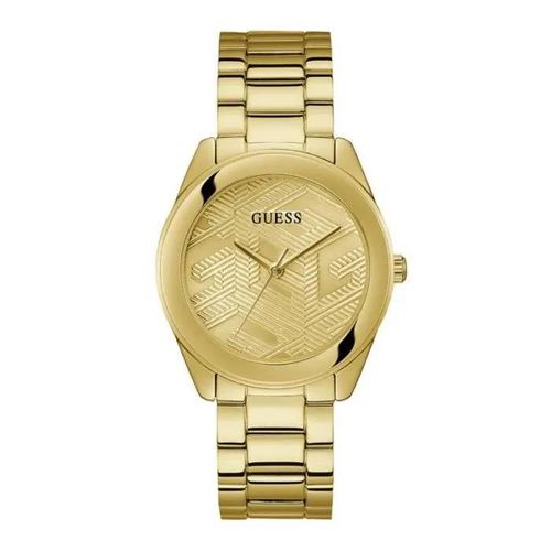 Guess Cubed Montre Femme Acier Doré Gw0606l2