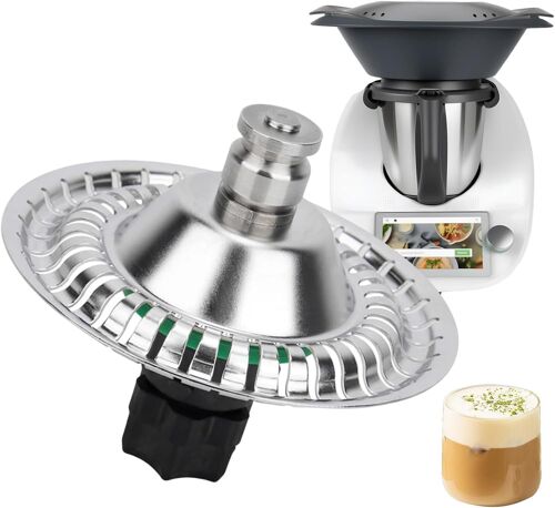 Mélangeur de mousse de lait pour TM5 TM6 Fixation de whisks de remplacement pour pièce moussante de transformateur alimentaire