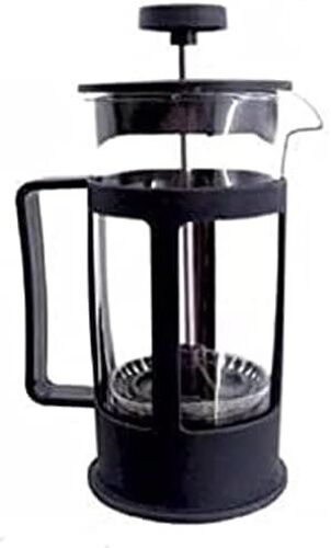 Mousseur à lait manuel, Shaker à cappuccino, 300 ml, Noir