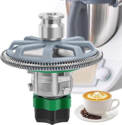 Mousseur à lait pour thermomixeur TM5 TM6 - Installation facile - Accessoire de mixage pour robot de cuisine Thermomix - Pièces de moussage de lait pour robot culinaire - Accessoires Thermomix TM5 TM6