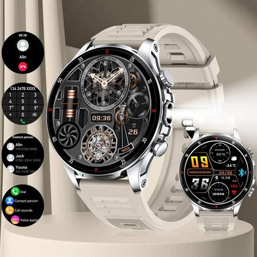 2025 nouveau pour XIAOMI hommes montre intelligente lampe de poche LED BT appel étanche fréquence cardiaque sommeil surveillance de la santé Fitness montre podomètre Gery
