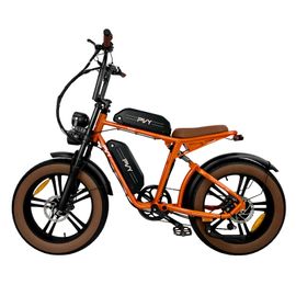 Trottinette Électrique Pliable Pvy X20 Orange Pneus 20 × 4 Pouces Moteur 1000 W Batterie 36 V Capacité 30 Ah Capacité De Charge 70 Kg Autonomie Jusqu'À 60 Km