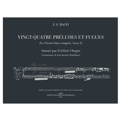 Vingt-Quatre Préludes Et Fugues - Le Clavier Bien Tempéré, Livre I