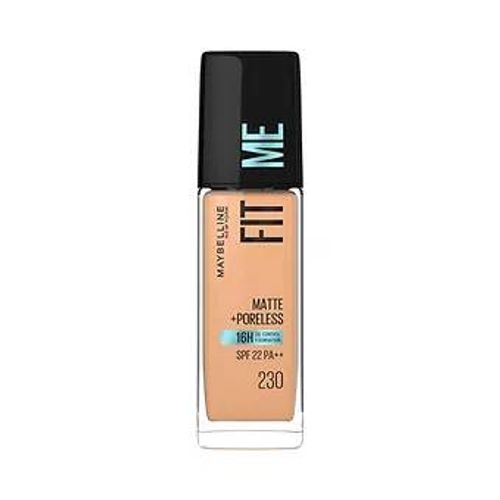 Maybelline Fit Me Matte + Porelessfoundation, 230 Natural Buff, 30 Ml 