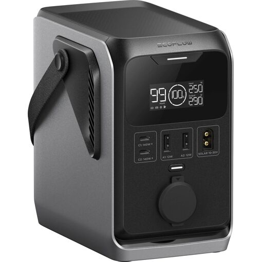 Groupe électrogène EcoFlow ZMR600-JP Gris D'occasion - Camping Et Extérieur