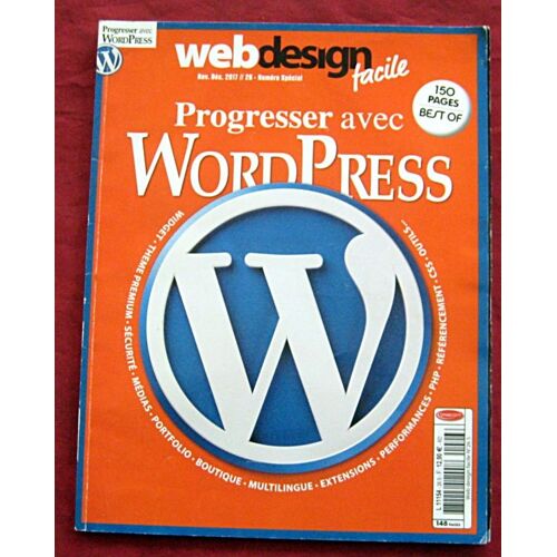 Webdesign Facile. Progresser Avec Wordpress. 2017.