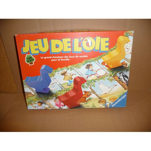 Jeu De L' Oie- Pions En Bois- Ravensburger