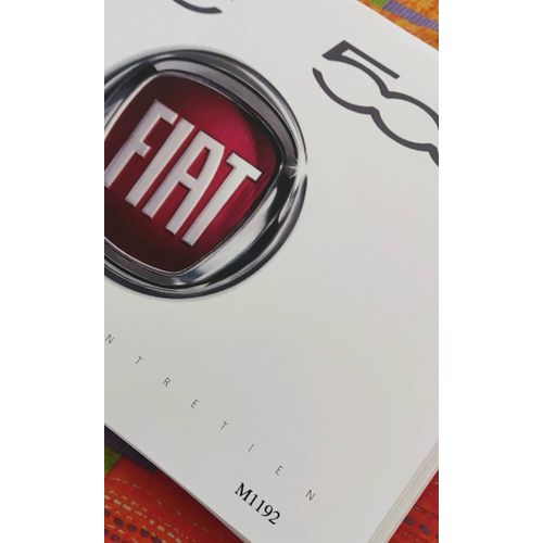 Notice D'Entretien Fiat 500 2021 M1192