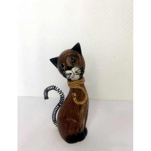 Statuette chat fantaisie