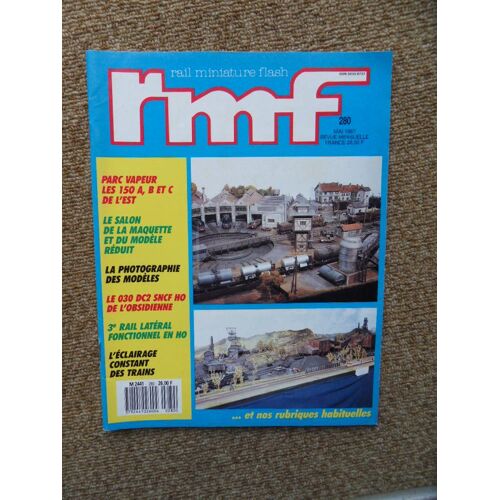 Rmf Rail Miniature Flash N°280 De Mai 1987