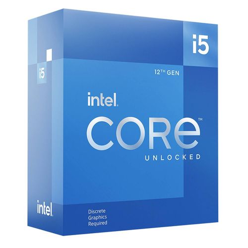 Intel Core i5 12600KF - 3.7 GHz - 10 curs - 16 filetages - 20 Mo cache - LGA1700 Socket - OEM