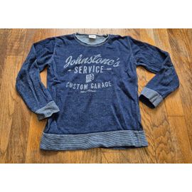 Pull Garçon Bleu Tape À L'?il Taille 8 Ans