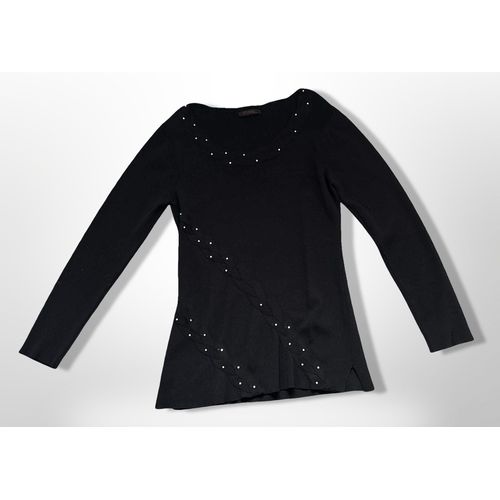 💫 Ravissante Tunique Chic Multiples Avec Strass Taille 3 : 42 Une Pure Splendeur En Parfait État