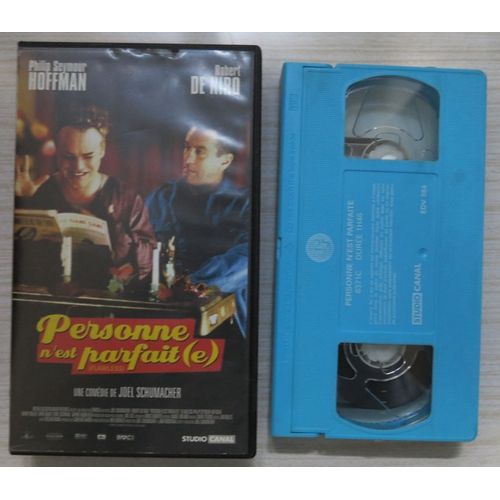 Cassette Vidéo Vhs - Personne N'Est Parfait(E) - Robert Deniro