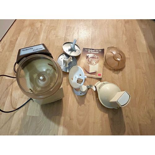 Robot Rowenta Multixer KA 70 - Mixeur vintage année 70