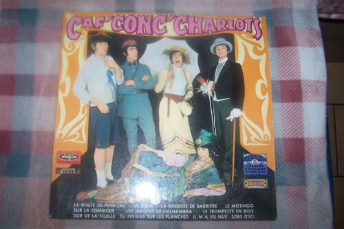 33t Les Charlots Caf' Conc' Charlots.France