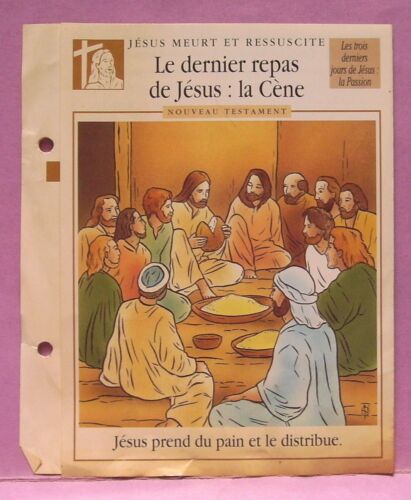 Double Fiche - " Le Nouveau Testament / Jésus Meurt Et Ressuscite " - Ed. Atlas - 1995
