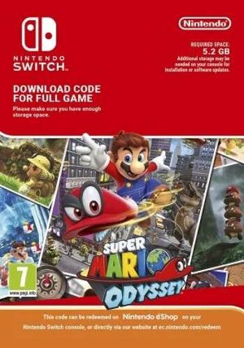 Super Mario Odyssey Switch (EU & UK)