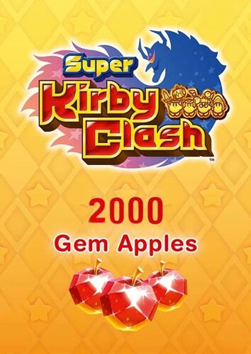 Super Kirby Clash - 2000 Gem Apples Switch (Europe & UK)