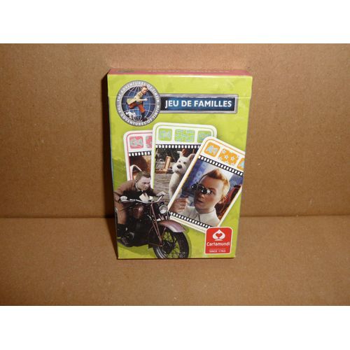Jeu De 7 Familles Tintin
