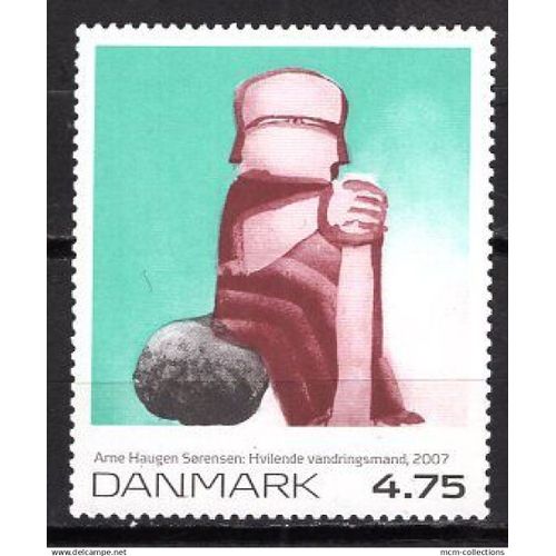 Danemark 2007 Peinture Moderne Le Randonneur Neuf** Yvert N° 1471