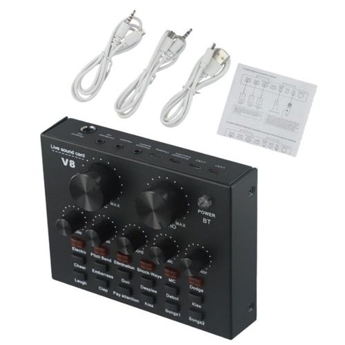 Carte son V8 compacte