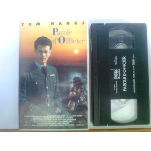 Cassette Vidéo Vhs - Parole D'Officier - Tom Hanks