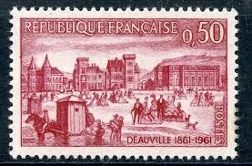 Centenaire De La Ville De Deauvile Année 1961 N° 1294 Yvert Et Tellier Luxe