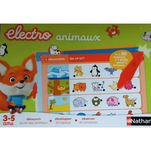 Jeu Electro Animaux - Nathan
