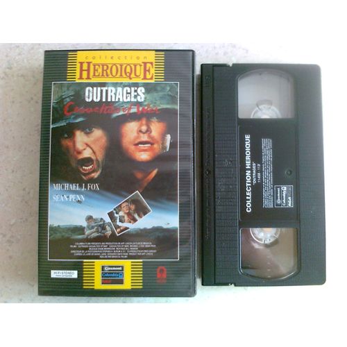 Cassette Vidéo Vhs - Outrages - Michael J. Fox