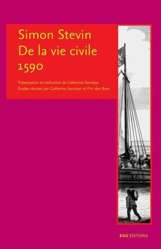 Simon Stevin. De La Vie Civile, 1590